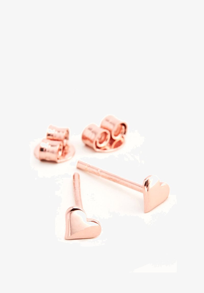 Next HEART STUD - Fülbevalók - rose gold plated sterling silver
