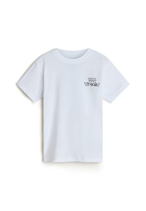 Vans STOMPER - T-shirt med print - white