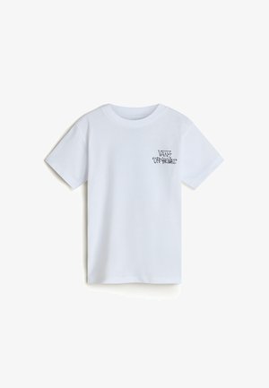 Vans STOMPER - T-shirt con stampa - white