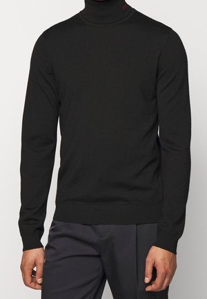 Strickpullover - black