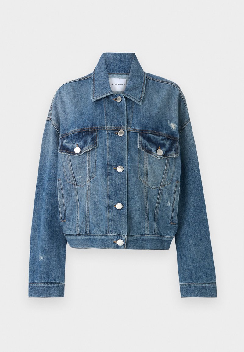 pinko Spijkerjas lichtblauw denim