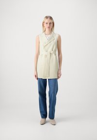 VILA VIJUICE BELT WAISTCOAT - Brezrokavnik - birch
