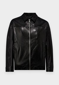 DRYKORN RIKKA - Casaco de couro - black