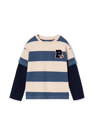 Vertbaudet, Langarmshirt - mittelblau