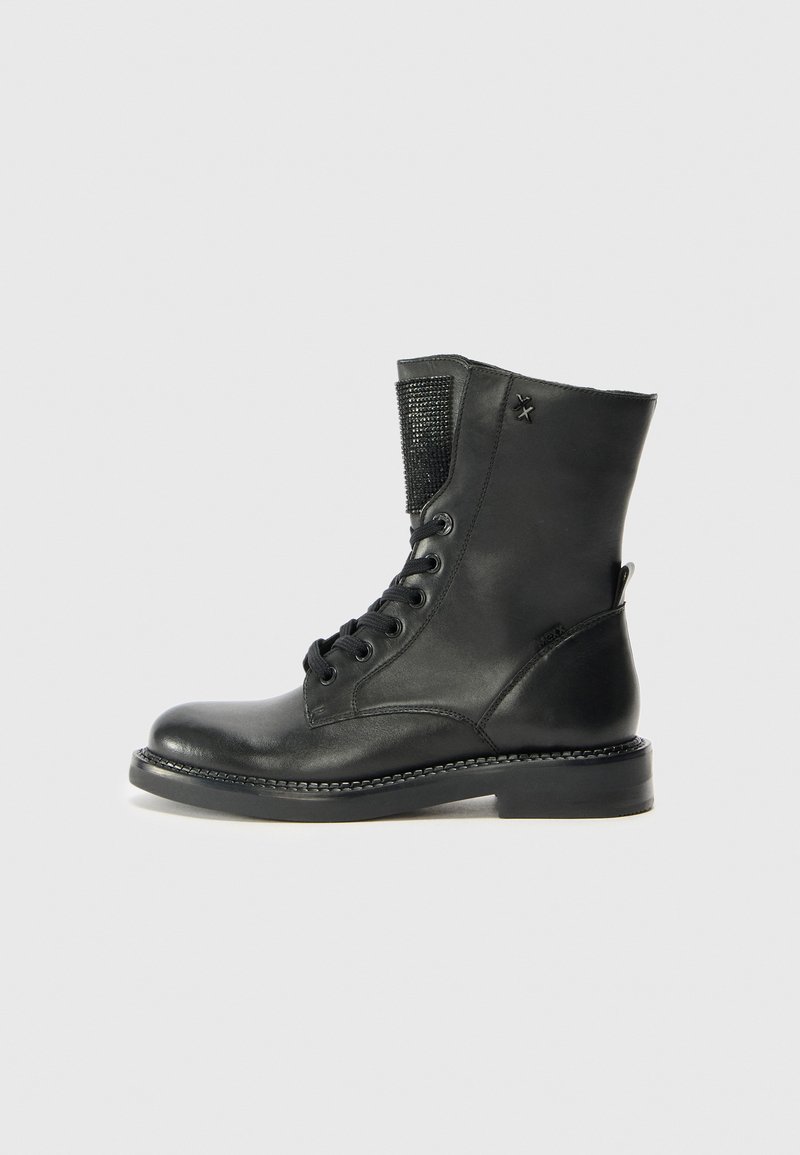Mexx Veterboots zwart Mexx Veterboots zwart