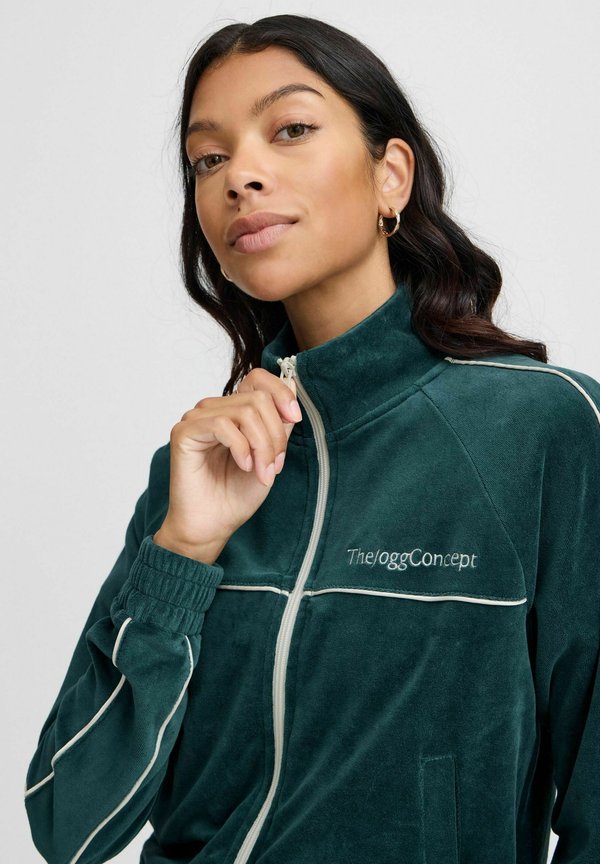 JCSUNNA CARDIGAN - Training jacket - deep teal mix3