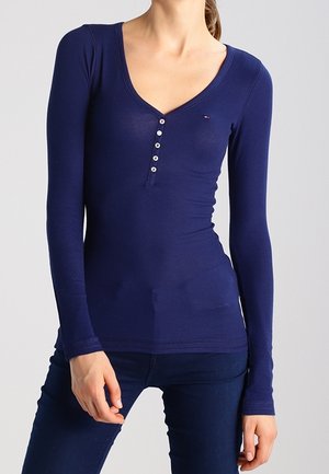 Top s dlouhým rukávem - blue
