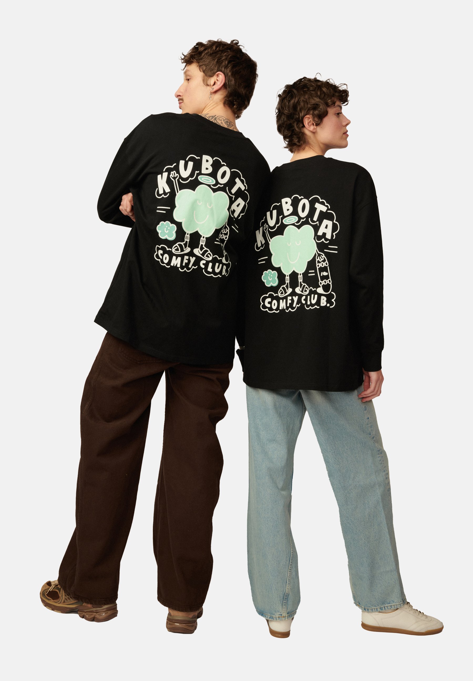 Grimey★Grimey Jurassic Proud ロングTシャツ ブラック 長袖 GRIMEY JURASSIC PROUD LONG SLEEVE TEE BLACK | SS24 BLACK