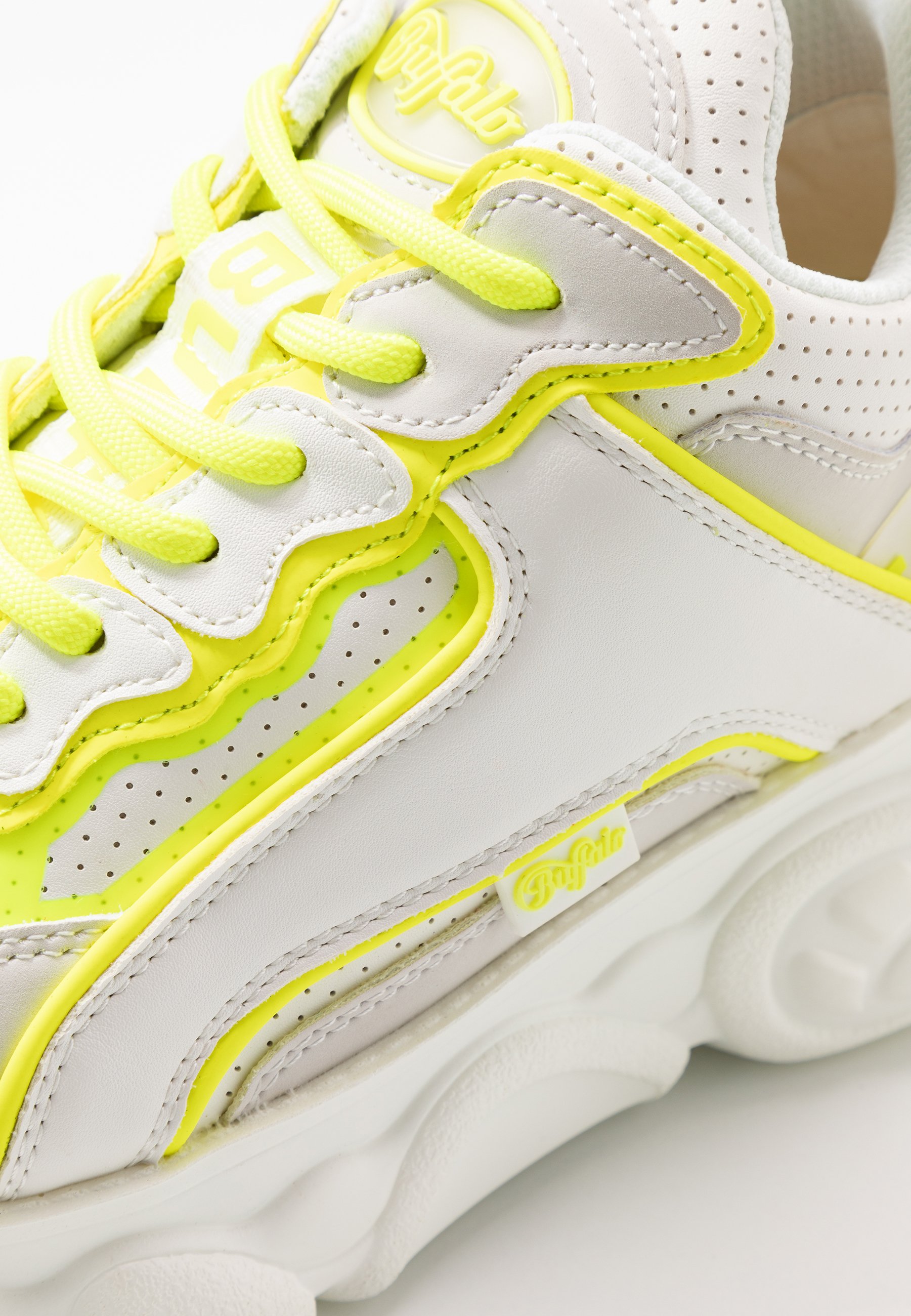 Buffalo CHAI Joggesko whiteneon yellow Zalando.no Buffalo CHAI Joggesko whiteneon yellow Zalando.no