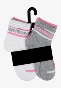 Converse WORDMARK ANKLE UNISEX 6 PACK - Calcetines - pink