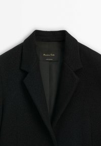 Massimo Dutti Klassinen takki - black