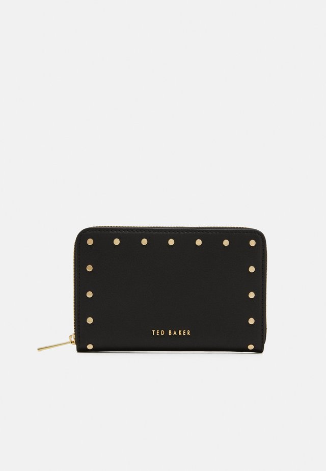 KIAANA STUDDED ZIP AROUND PURSE - Wallet - black