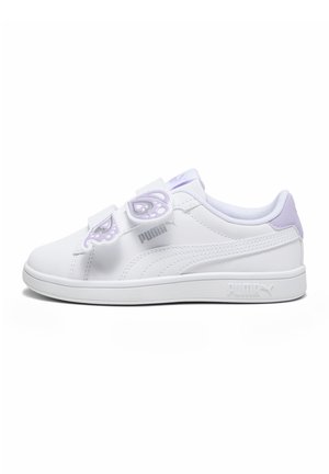 SMASH SNEAKERS - Sneakers laag - white vivid violet silver