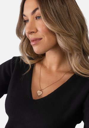 PURELEI PURELEI KETTE BRIGHT HEART - Halskette - rosegold-coloured