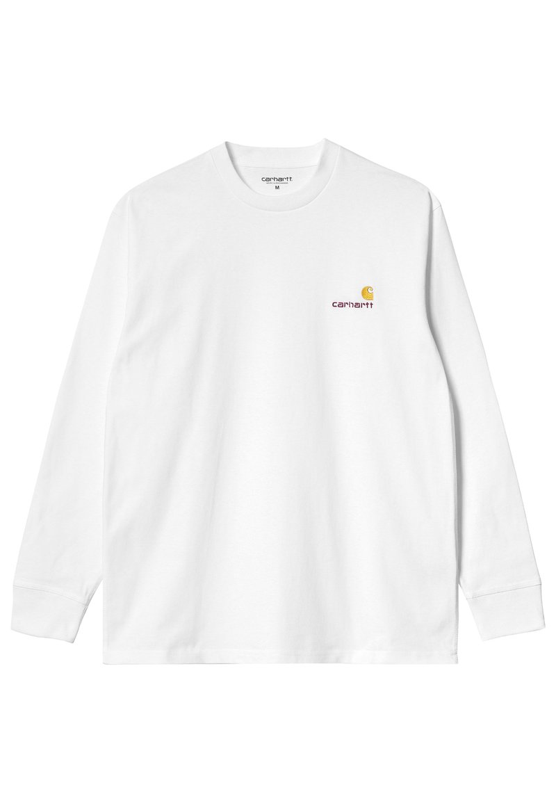 Carhartt WIP - AMERICAN SCRIPT - Hosszú ujjú felső - weiss, Nagyítás