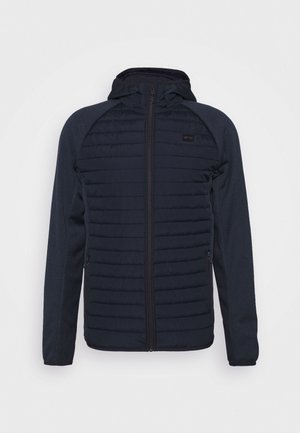 Jack & Jones JCOMULTI QUILTED JACKET - Softšelová bunda - dark blue