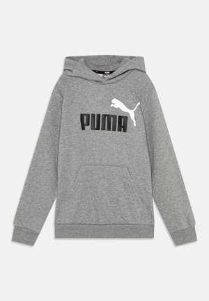 BIG LOGO HOODIE UNISEX - Kapuutsiga pusa - medium gray heather