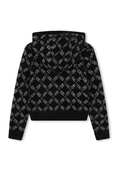 Michael Kors Kids HOODED CARDIGAN - Kofta - black