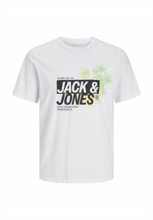 PLUS SIZE LOGO - Printtipaita - white