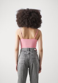Tommy Jeans TJW ESSENTIAL STRAP 2 PACK - Top - white/pink