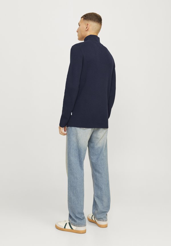 JJEPERFECT HALF ZIP - Jumper - blau3