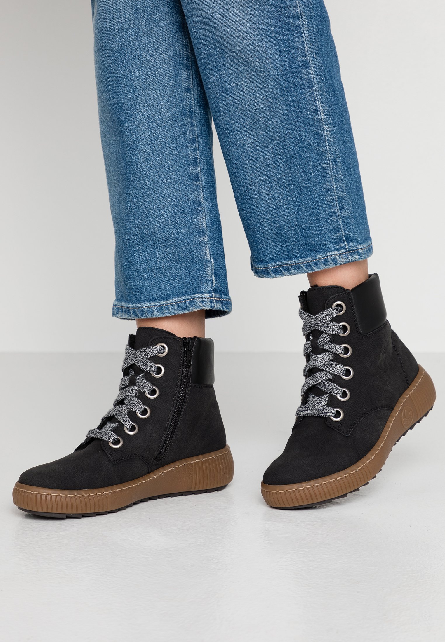 Rieker Snowboots - schwarz/Zwart - Zalando.nl