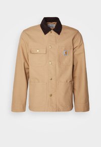 Unselected, dusty brown/tobacco