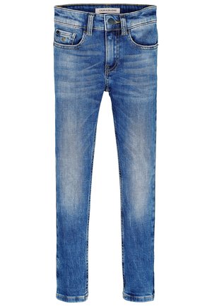 Skinny-Farkut - blue denim