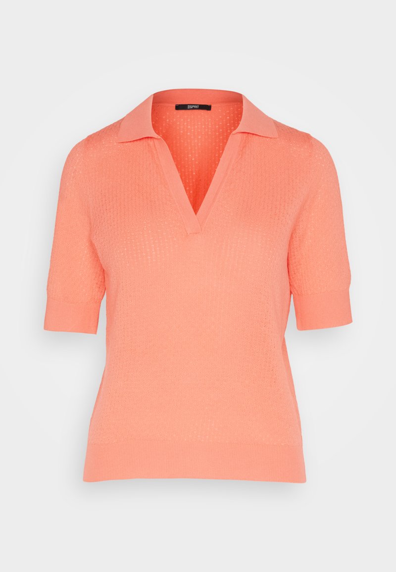 esprit collection T-shirt print koraalrood