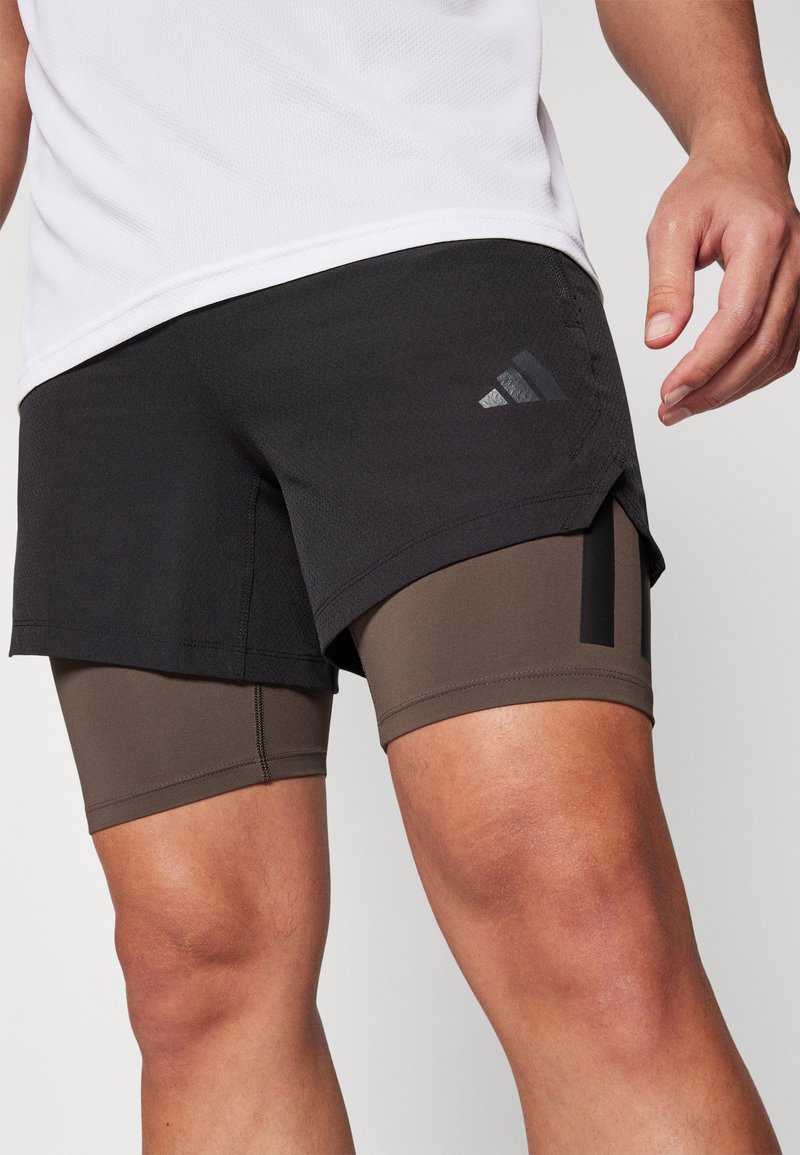 adidas Performance POWER WORKOUT TWO-IN-ONE Kurze Sporthose