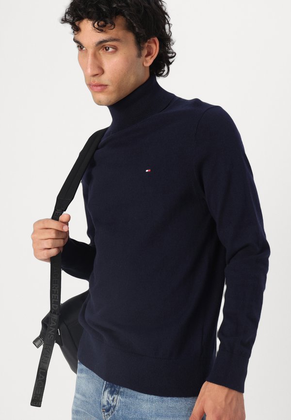 PIMA ROLL NECK - Jumper - desert sky2