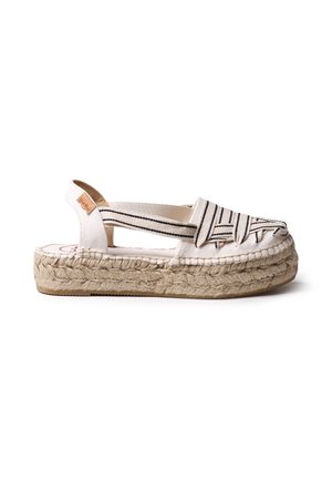 Toni Pons, RIO - Espadrilles - cru/negre