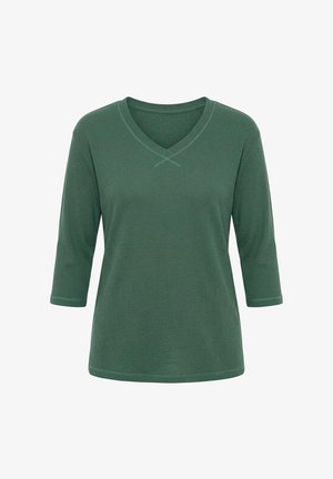 Ulla Popken, Langarmshirt - khaki