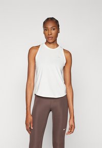 Nike Performance - SWIFT TANK - Topper - sail/reflective silver Miniatyrbilde 1
