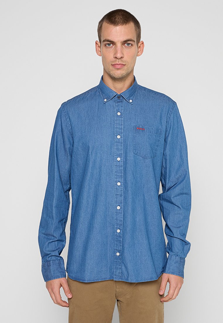 NZA New Zealand Auckland Overhemd blauw