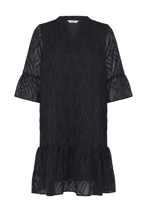 b.young, BYFRIKKE VNECK - Vestito casual - meteorite