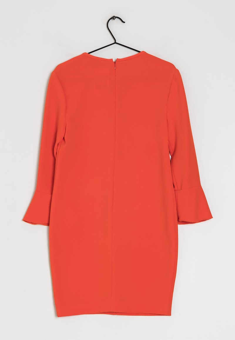 rachel zoe orange dress RACHEL ZOE Women's Orange Floral Print Tassel Waist