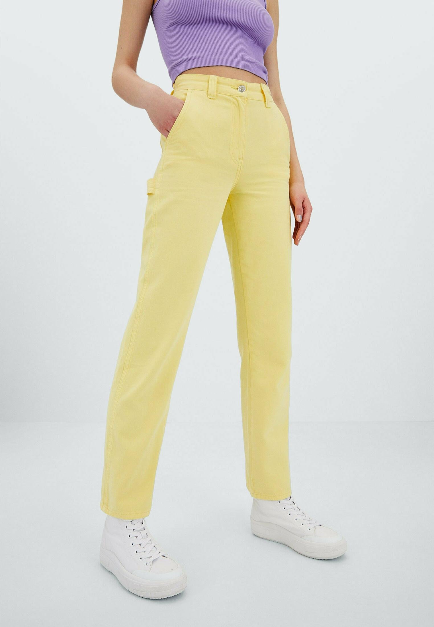 Straight leg jeans 