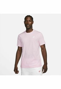 CLUB TEE - T-shirt basique - pink foam white