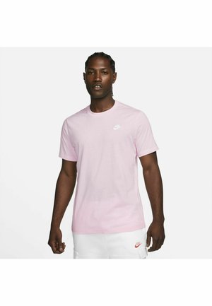 CLUB TEE - Basic T-shirt - pink foam white