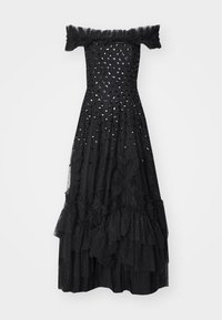 LOVE LETTER OFF SHOULDER ANKLE GOWN - Gallakjole - graphite