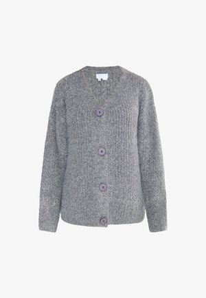 usha, Cardigan - grau melange