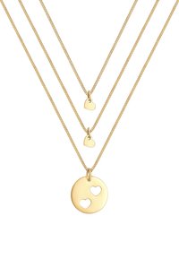Elli TRIO HERZ  - Ketting - gold-coloured