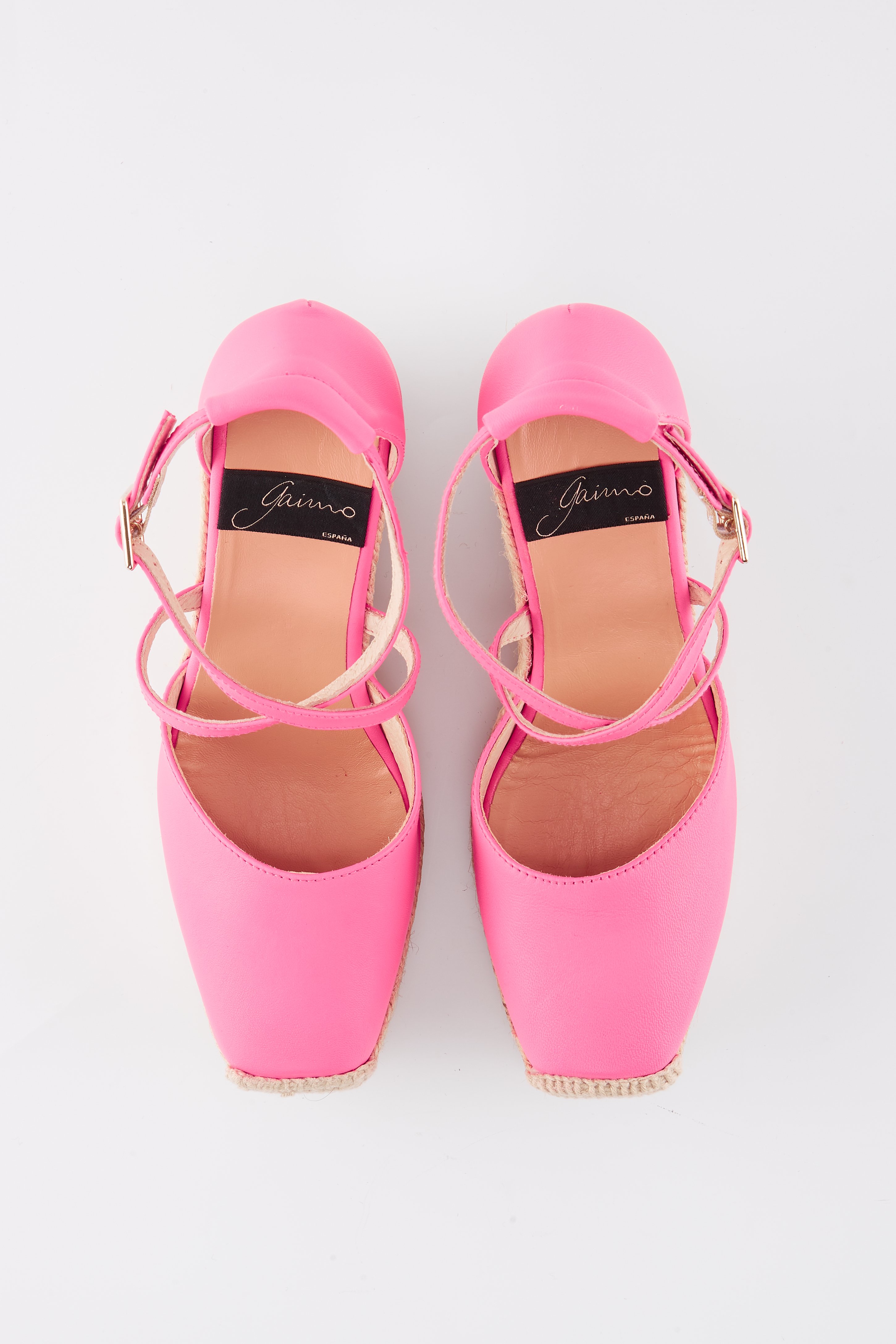 Gaimo GERRY - Sandalias de tacón - pharos flamingo pink-plla mestizo  keops-tamariz rem nat-gaimo et negra/rosa - Zalando.es