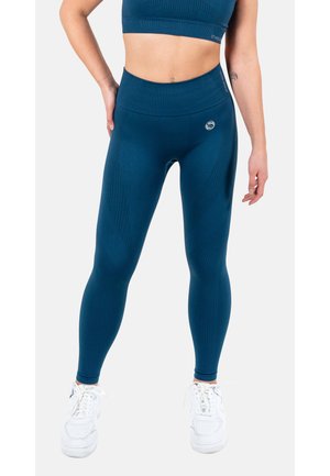 HIGH WAIST - Leggings - marineblau