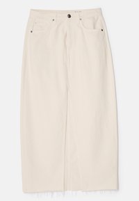 AVERY SKIRT - Denim skirt - ecru