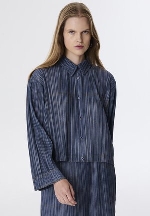 TEXTURED - Overhemdblouse - indigo