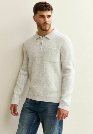 Polo - grey marl