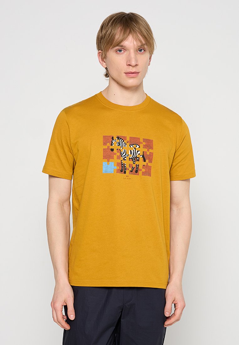 PS Paul Smith T-shirt print oranje