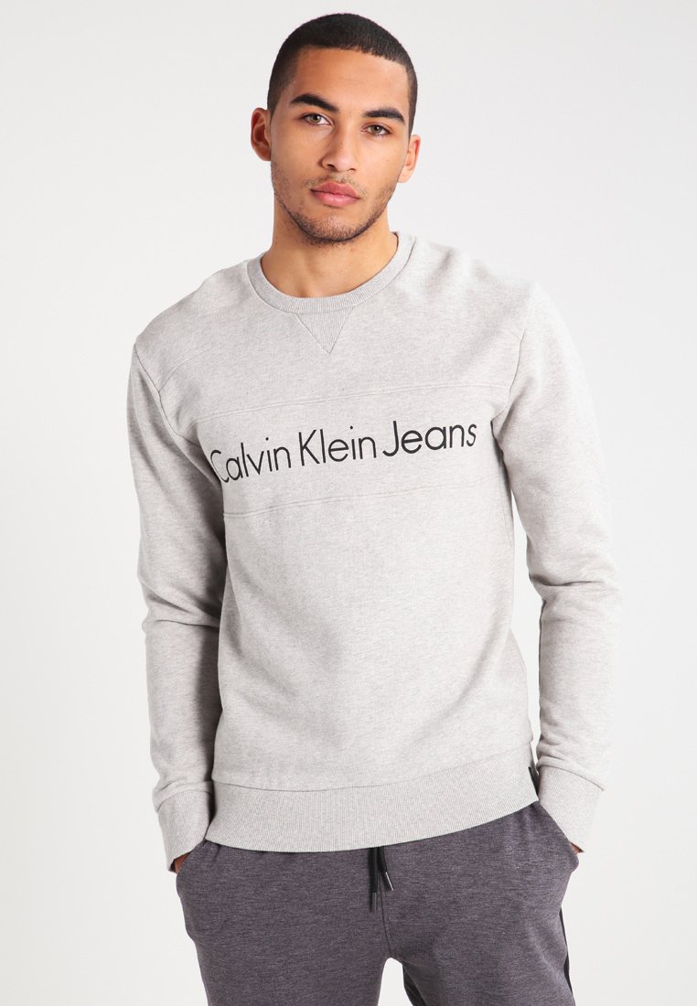 Calvin Klein Jeans HARVEL - Sweatshirt - grey
